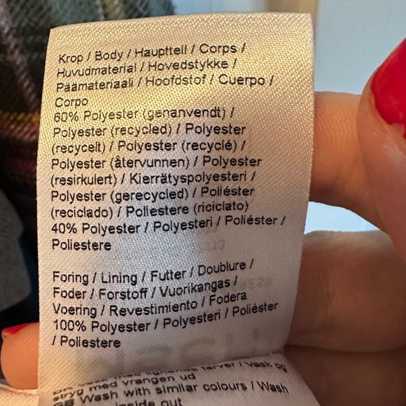 MSCH Copenhagen Samera Rikkelie Mini Wrap Dress Lilac Pink Polka Dot Size XS NEW - Picture 10 of 11